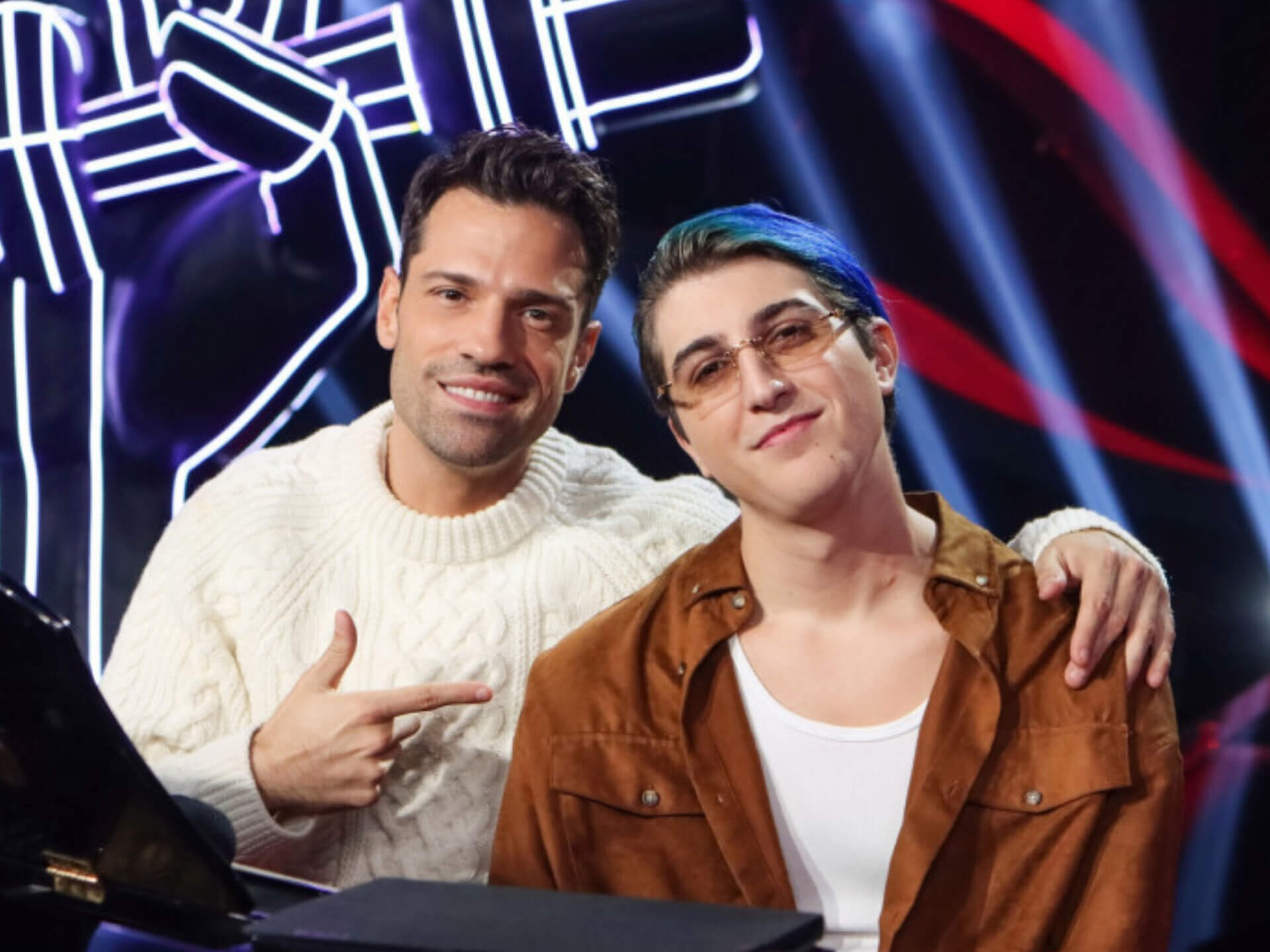 Αργυρός και Good Job Nicky στη σκηνήThe Voice